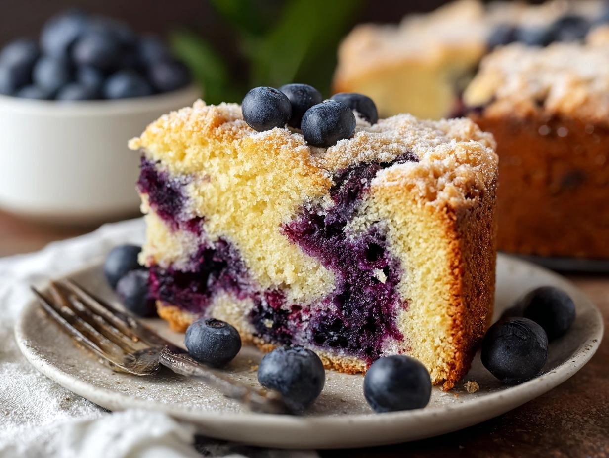 Amazing Blueberry Coffee Cake Recipe 3 Amazing Blueberry Coffee Cake Recipe - Blueberry Coffee Cake - main visual representation