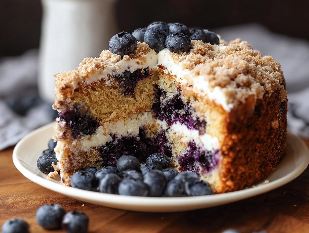 Amazing Blueberry Coffee Cake Recipe 2 Amazing Blueberry Coffee Cake Recipe - Blueberry Coffee Cake - additional detail