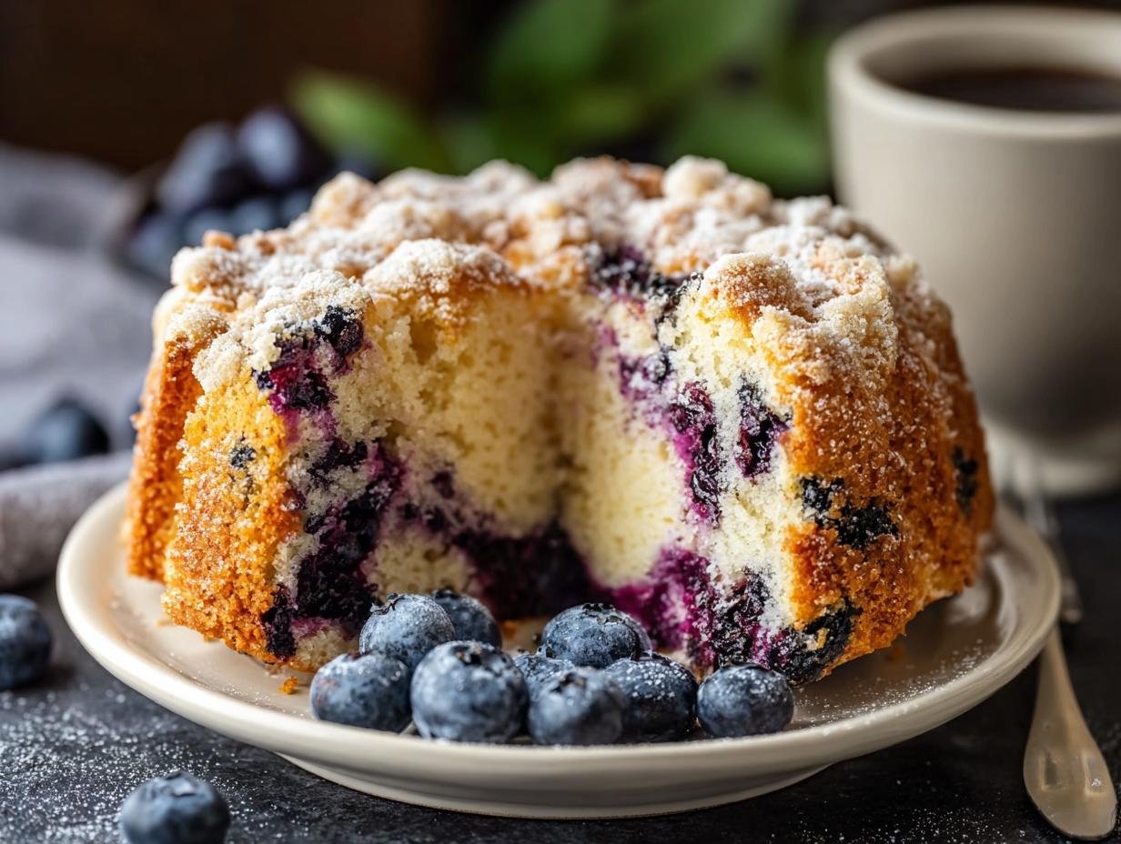 Amazing Blueberry Coffee Cake Recipe 1 Blueberry Coffee Cake