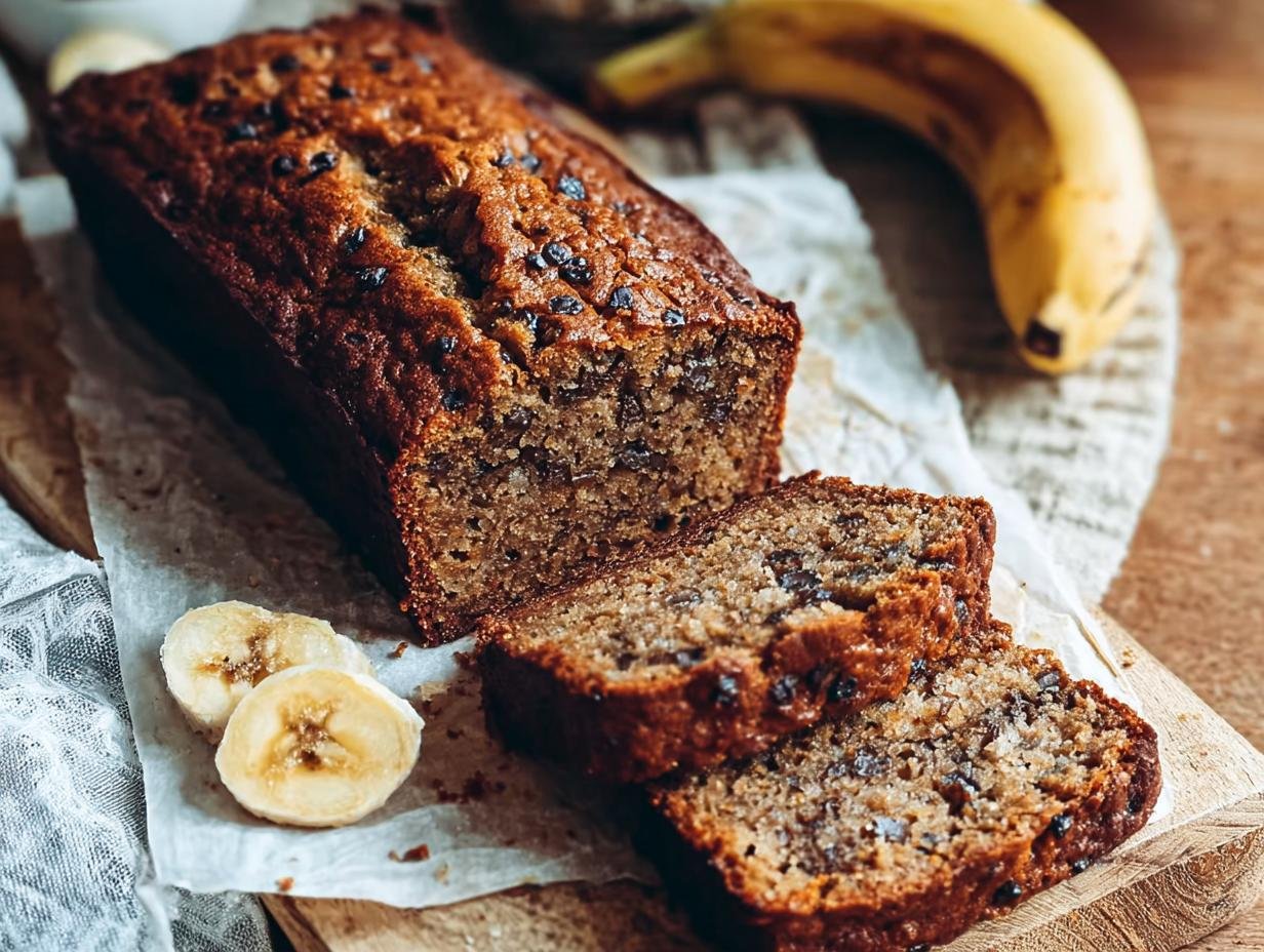Healthy Banana Bread Vegan: 15 Min Prep! - Healthy Banana Bread Vegan - additional detail