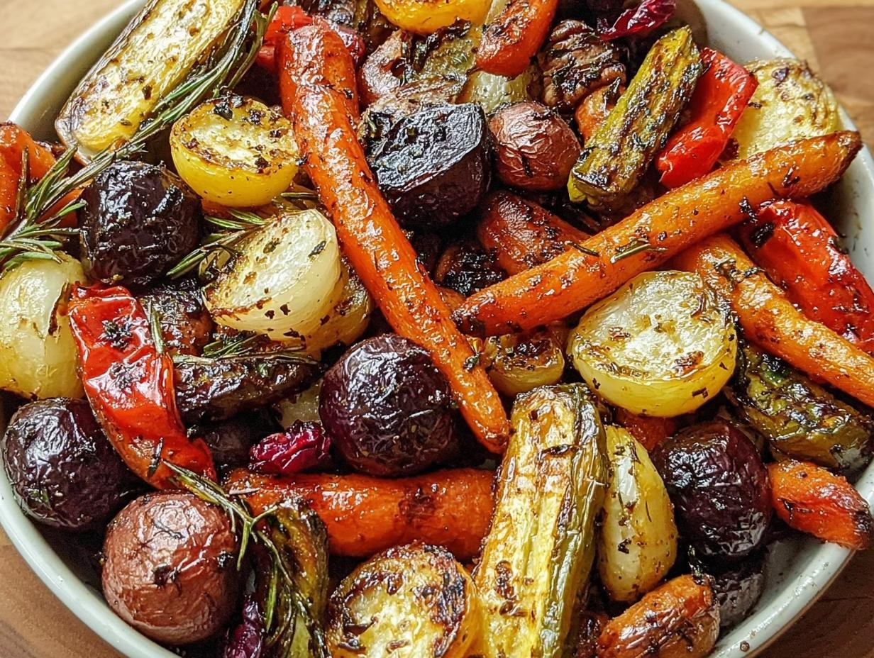 Holiday Roasted Vegetables: Best Easy 15-Min Recipe 1 Holiday Roasted Vegetables