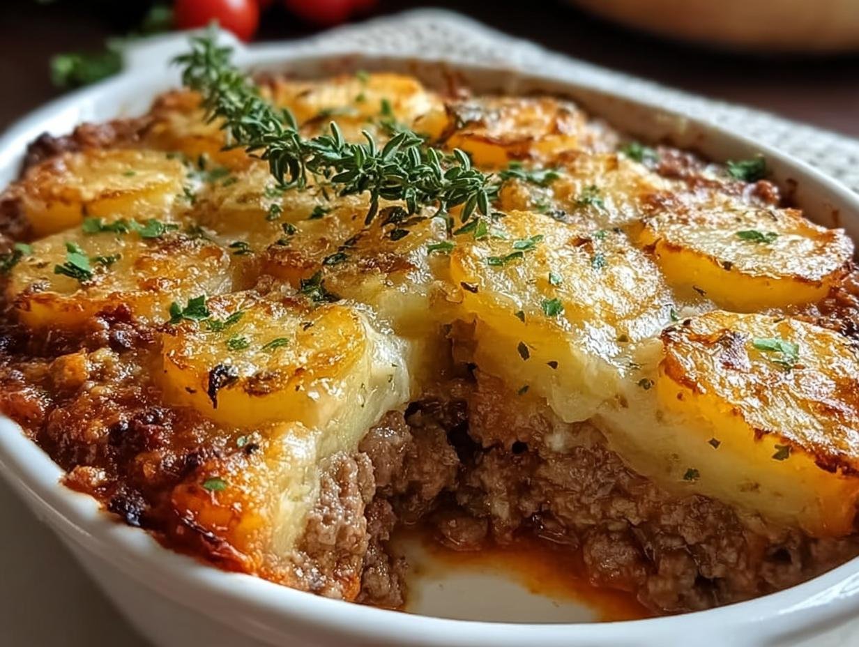 Amazing Meat Potato Casserole in 1 Hour 1 Meat Potato Casserole