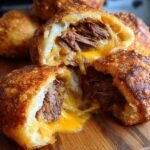 Smoked Brisket Cheese Pretzel