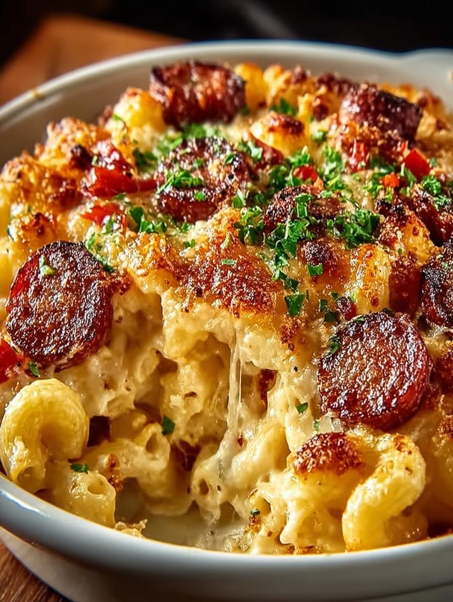 Cajun Mac Cheese Andouille: 7 Flavorful Secrets 1 Cajun Mac Cheese Andouille