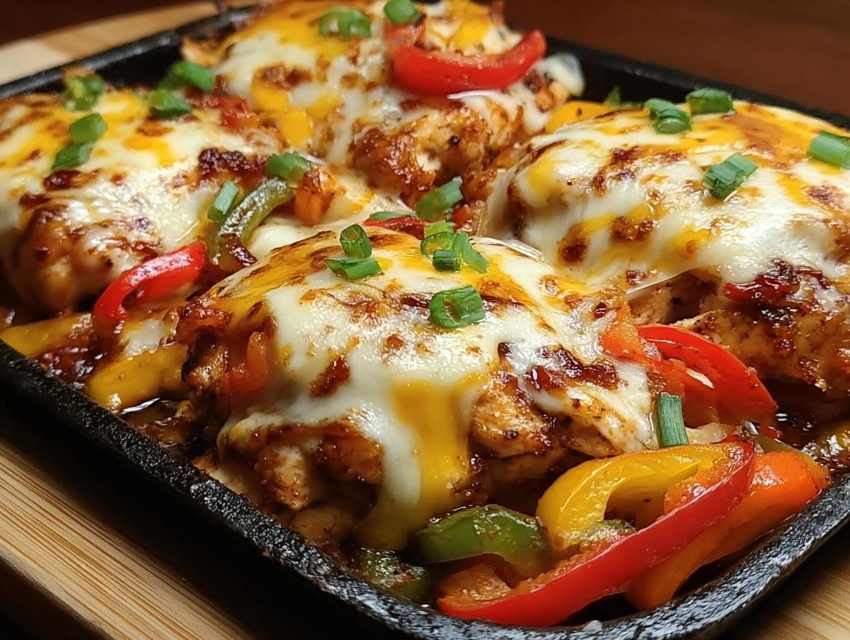 Cheesy Baked Fajita Chicken: Easy Comfort Dinner 2 Cheesy Baked Fajita Chicken: Easy Comfort Dinner - Cheesy Baked Fajita Chicken - main visual representation
