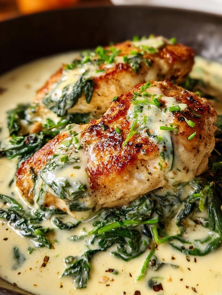Chicken Florentine: Divine 1-Pan Meal 2 Chicken Florentine: Divine 1-Pan Meal - Chicken Florentine - additional detail