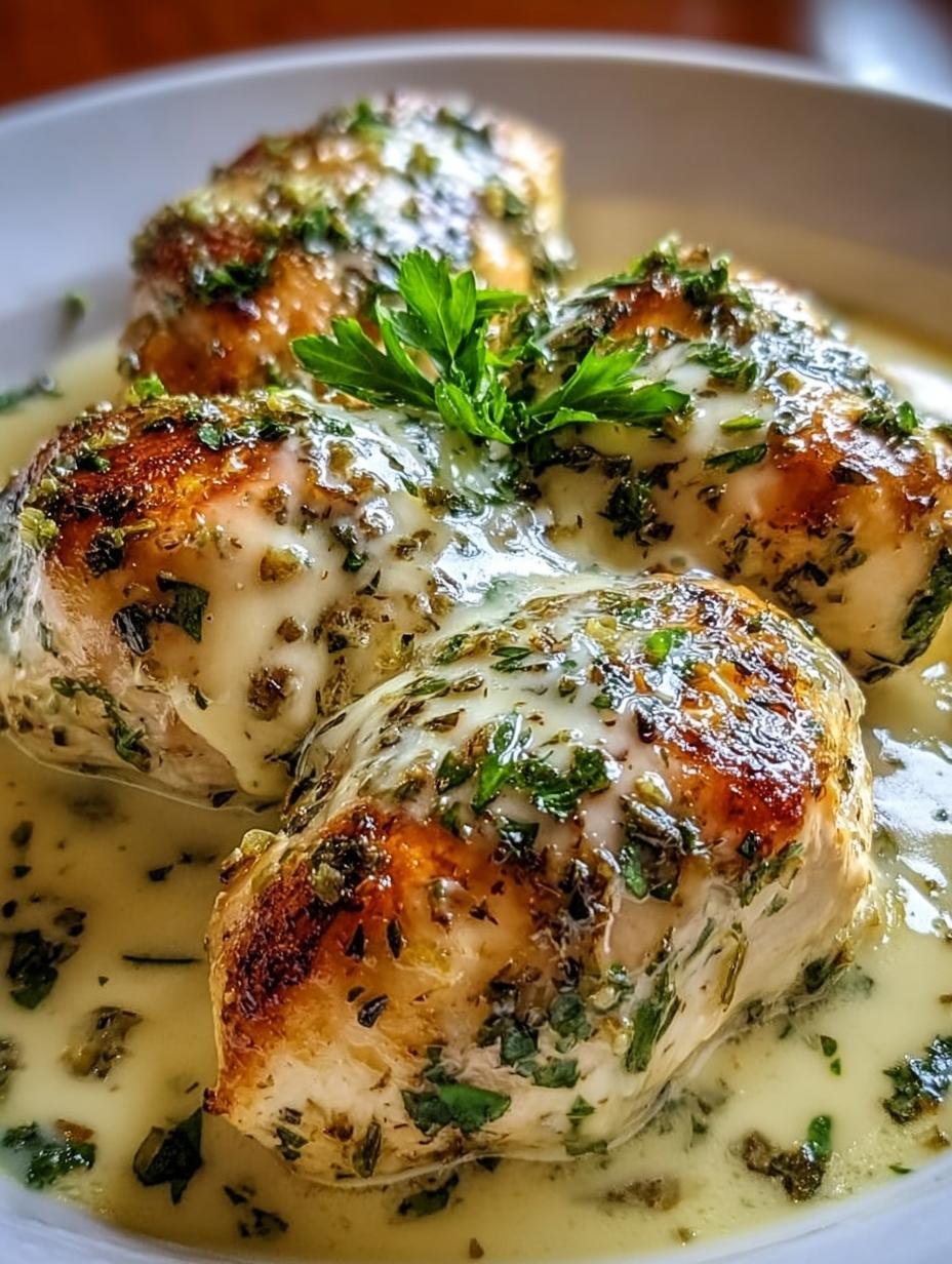 Creamy Garlic Herb Chicken: 35 Min Comfort Meal 3 Creamy Garlic Herb Chicken: 35 Min Comfort Meal - Creamy Garlic Herb Chicken - additional detail