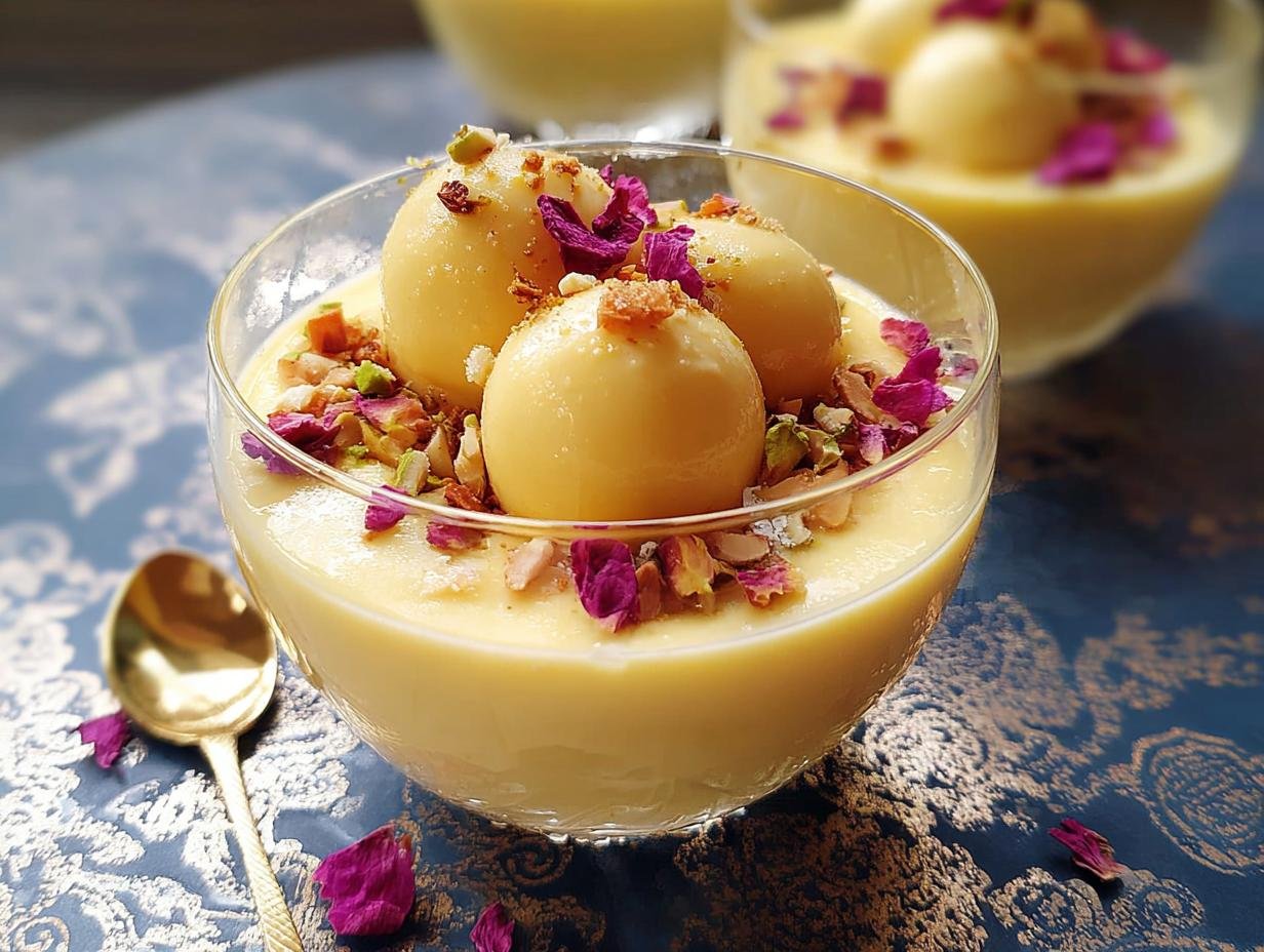 Amazing Custard Rasgulla: Easy 10 mins prep 2 Amazing Custard Rasgulla: Easy 10 mins prep - Custard Rasgulla - additional detail