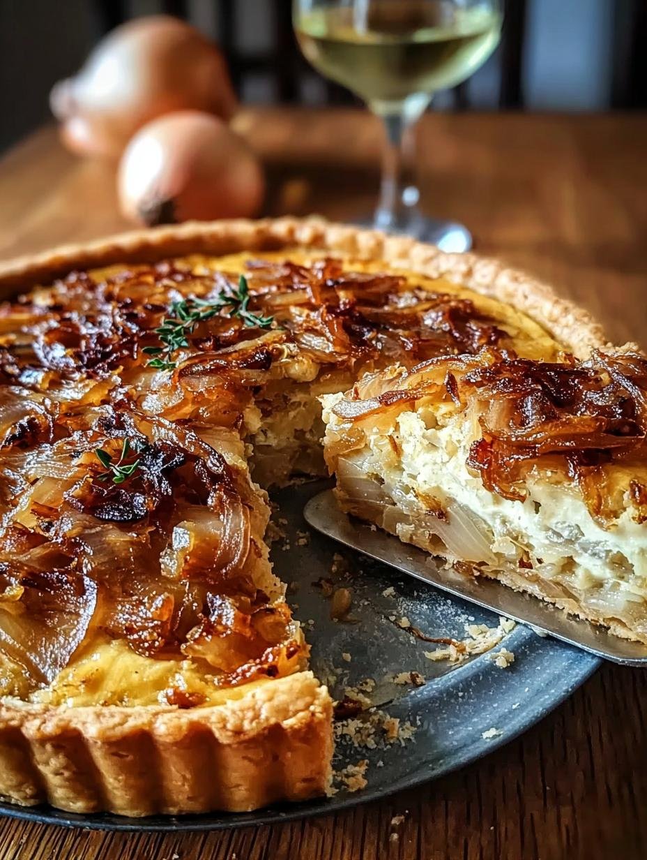 Perfect German Onion Tart: 1 Amazing Recipe - German Onion Tart - additional detail