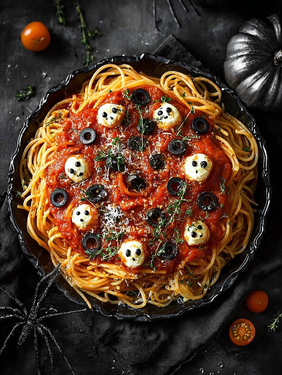 Halloween Pasta: 7 Spooky Recipes for Family Fun 2 Halloween Pasta: 7 Spooky Recipes for Family Fun - Halloween Pasta - main visual representation