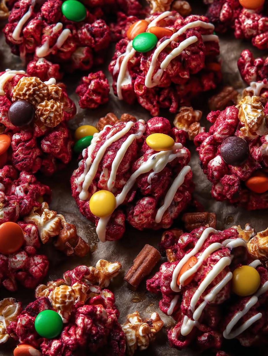 Halloween Red Velvet Popcorn: Amazing Treat 1 Halloween Red Velvet Popcorn