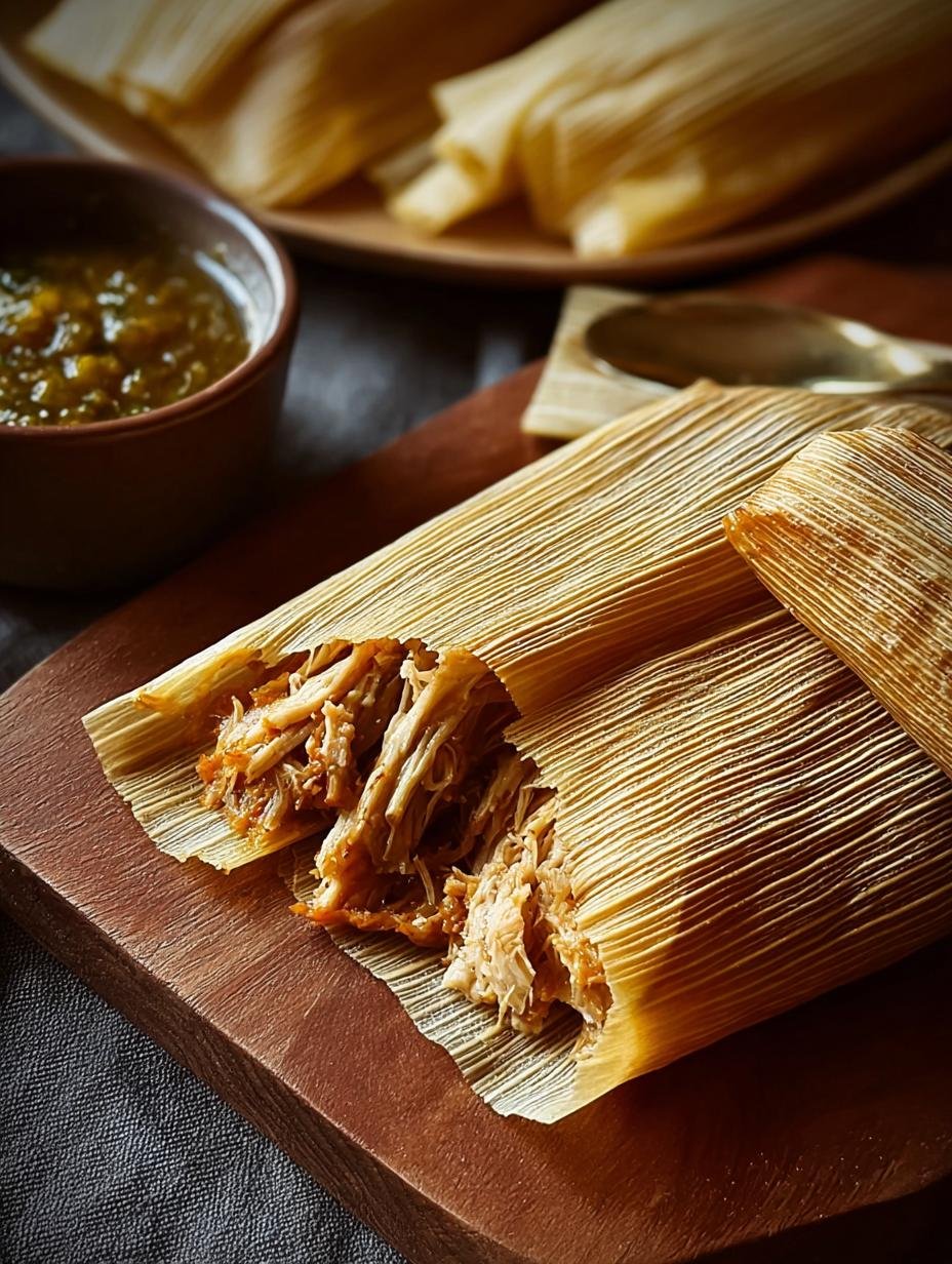 Janets Mexican Pork Tamales: Delicious Comfort 2 Janets Mexican Pork Tamales: Delicious Comfort - Janets Mexican Pork Tamales - additional detail