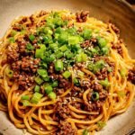 Mongolian Ground Beef Noodles
