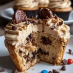 Monster Cookie Dough Cupcakes: Pure Bliss 5 Monster Cookie Dough Cupcakes