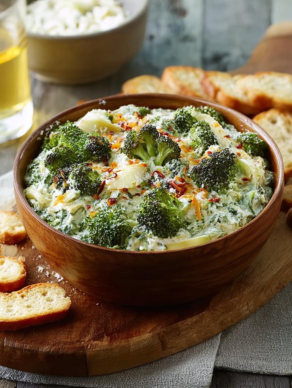 5 Reasons to Love Roasted Broccoli Artichoke Dip 2 5 Reasons to Love Roasted Broccoli Artichoke Dip - Roasted Broccoli Artichoke Dip - main visual representation