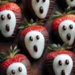 Spooky Scream Chocolate Strawberries: 1 Killer Treat 4 Scream Chocolate Covered Strawberries