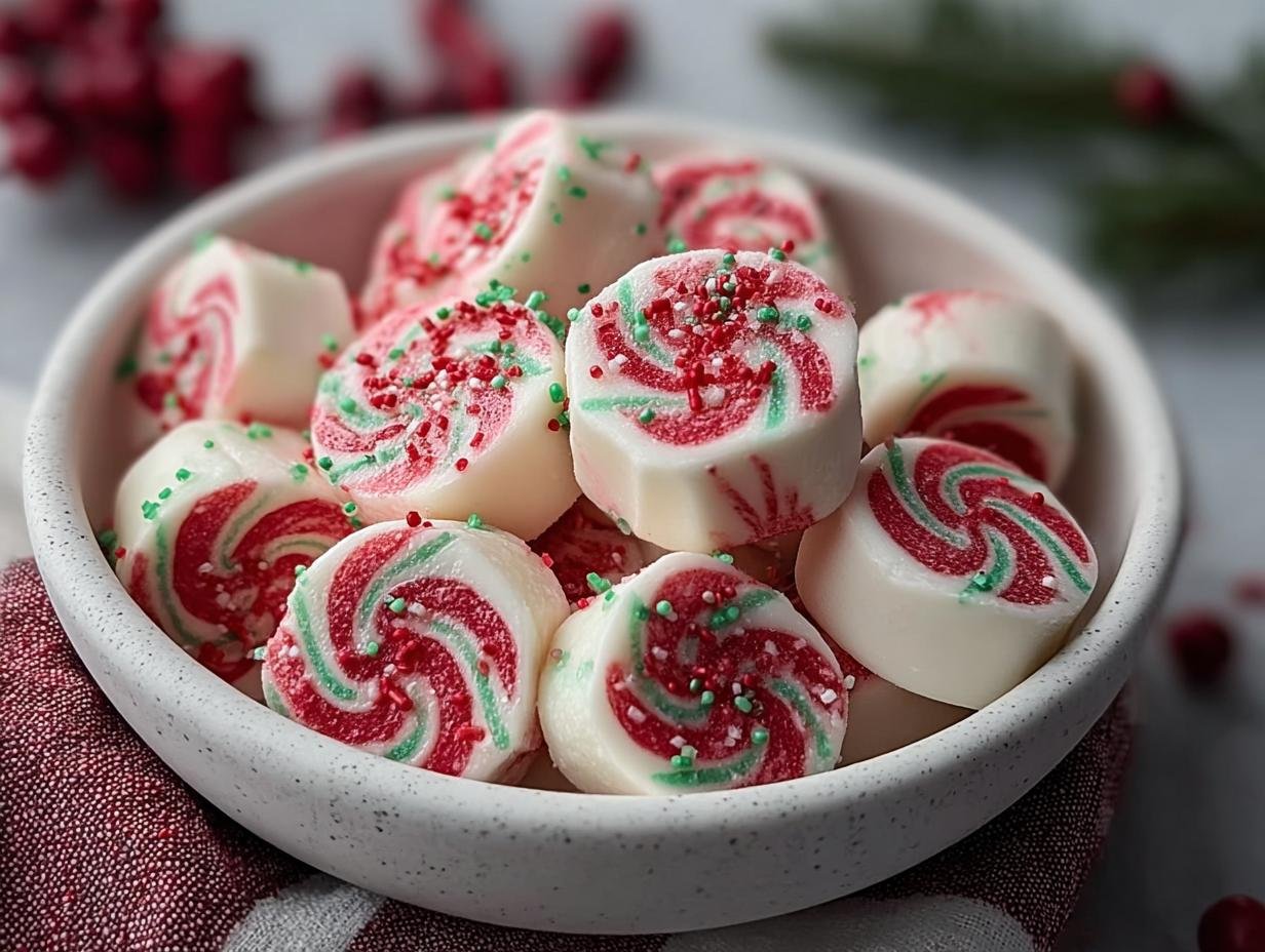 Soft Christmas Peppermints: 15-Minute Easy Recipe Joy - Soft Christmas Peppermints - additional detail