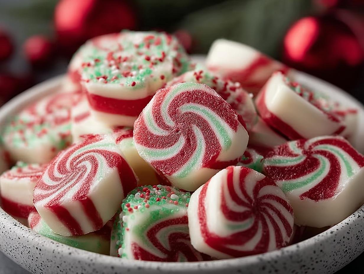Soft Christmas Peppermints: 15-Minute Easy Recipe Joy - Soft Christmas Peppermints - additional detail