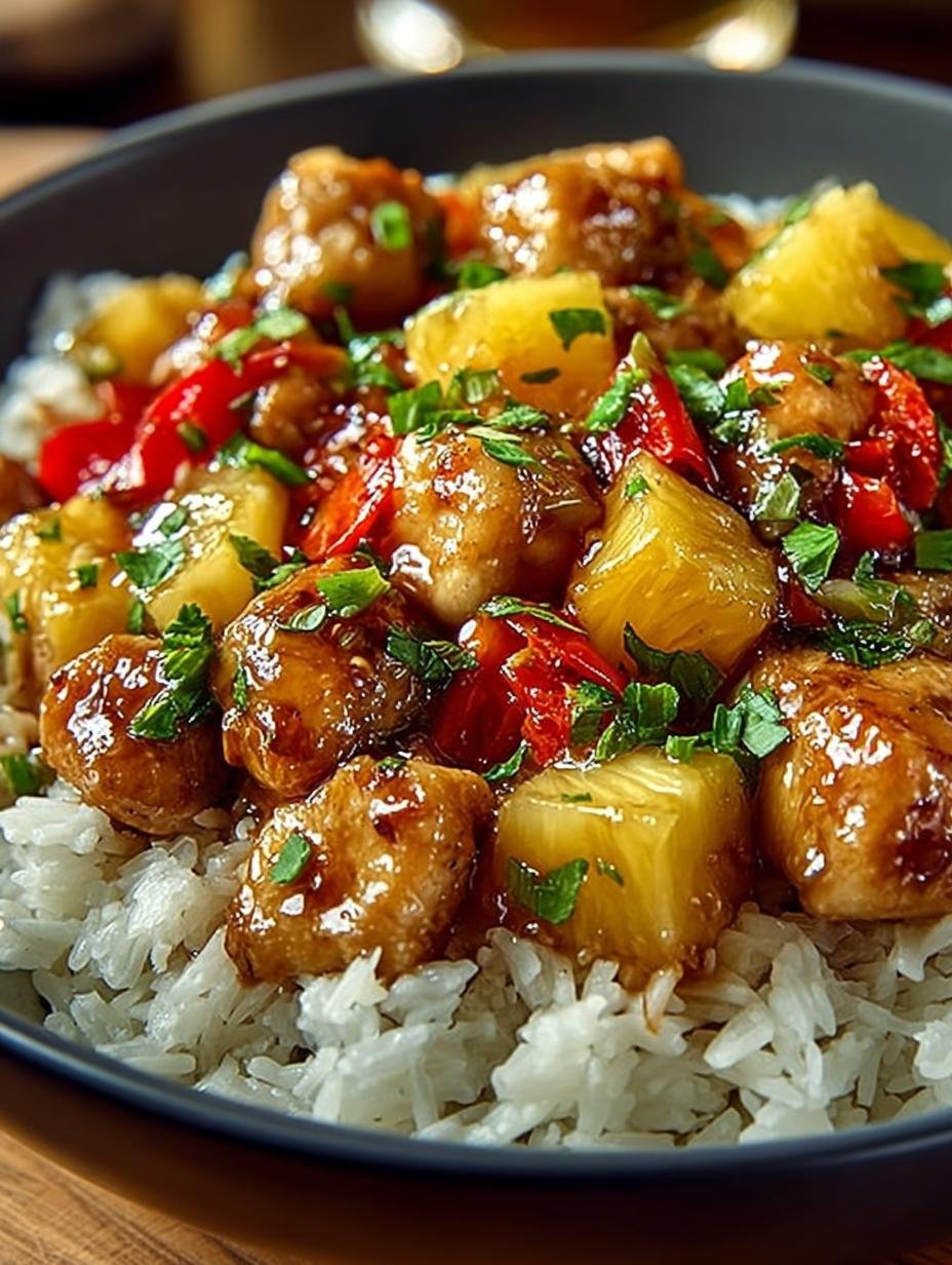 Sweet Savory Pineapple Chicken: 7 Irresistible Flavors 2 Sweet Savory Pineapple Chicken: 7 Irresistible Flavors - Sweet Savory Pineapple Chicken - main visual representation