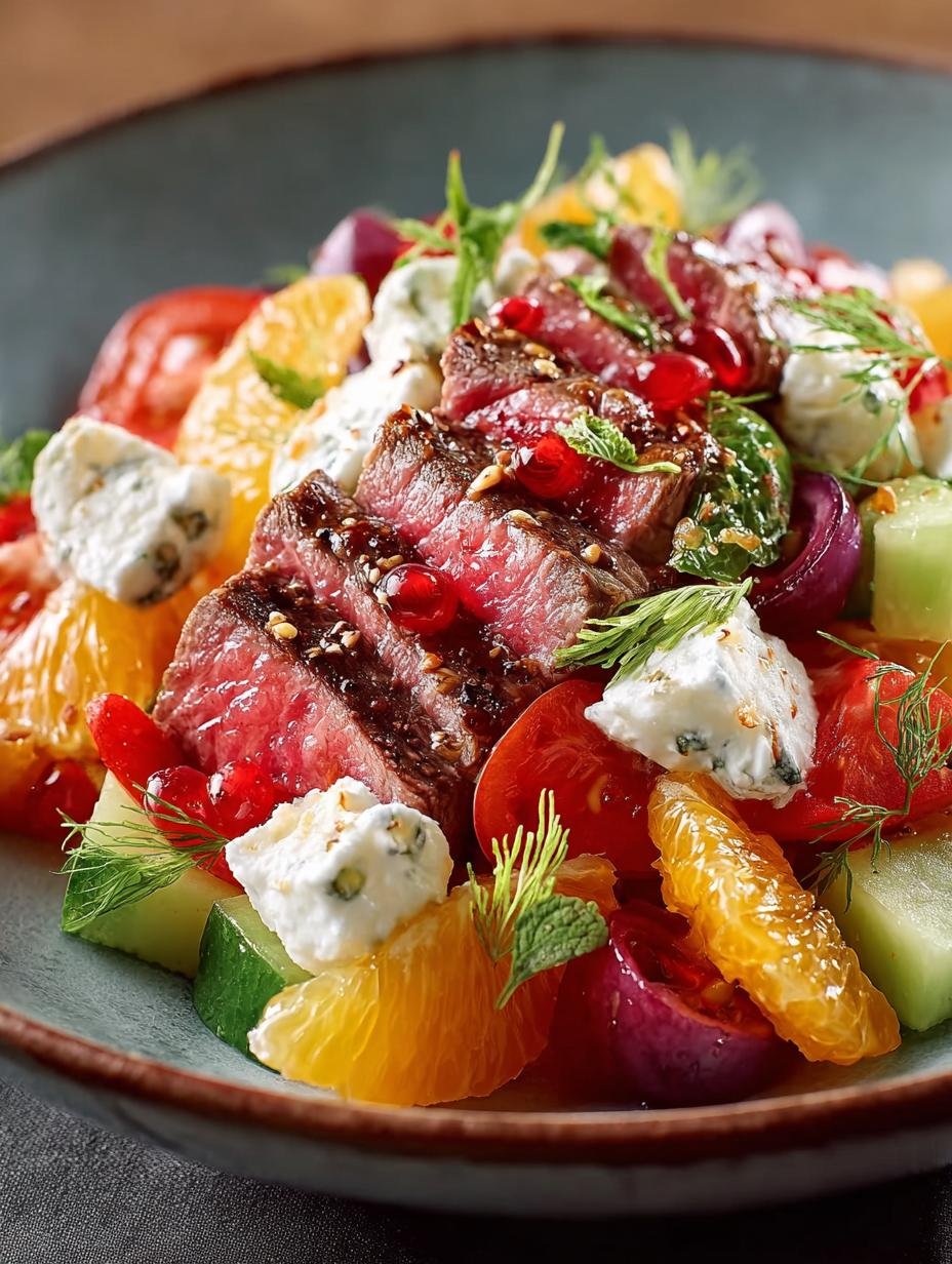 Beef Cup Salad