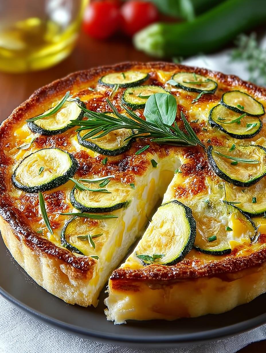 Flavor-Packed Corn Zucchini Goat Cheese Quiche Recipe 2 Flavor-Packed Corn Zucchini Goat Cheese Quiche Recipe - Corn Zucchini Goat Cheese - main visual representation