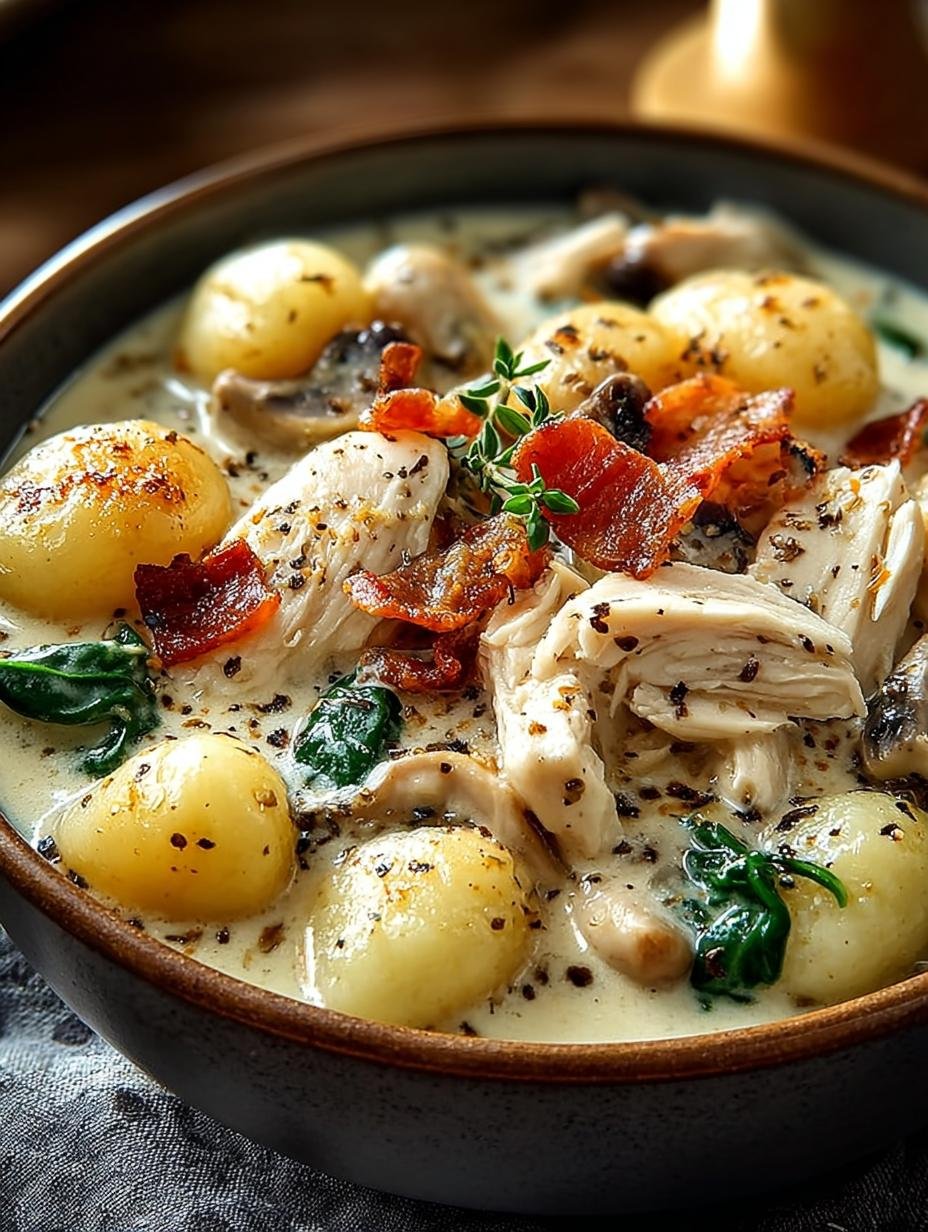 Creamy Crockpot Chicken Gnocchi: 7 Hearty Dinner Ideas 3 Creamy Crockpot Chicken Gnocchi: 7 Hearty Dinner Ideas - Creamy Crockpot Chicken Gnocchi - additional detail