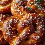 Festive Pretzel Christmas Cookies