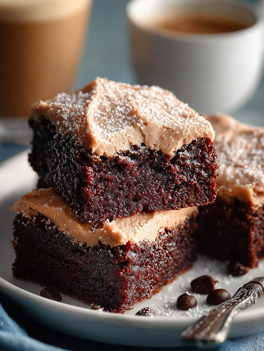 Frosted Coffee Brownies Your Ultimate Decadent Treat 3 Frosted Coffee Brownies Your Ultimate Decadent Treat - Frosted Coffee Brownies Your - additional detail