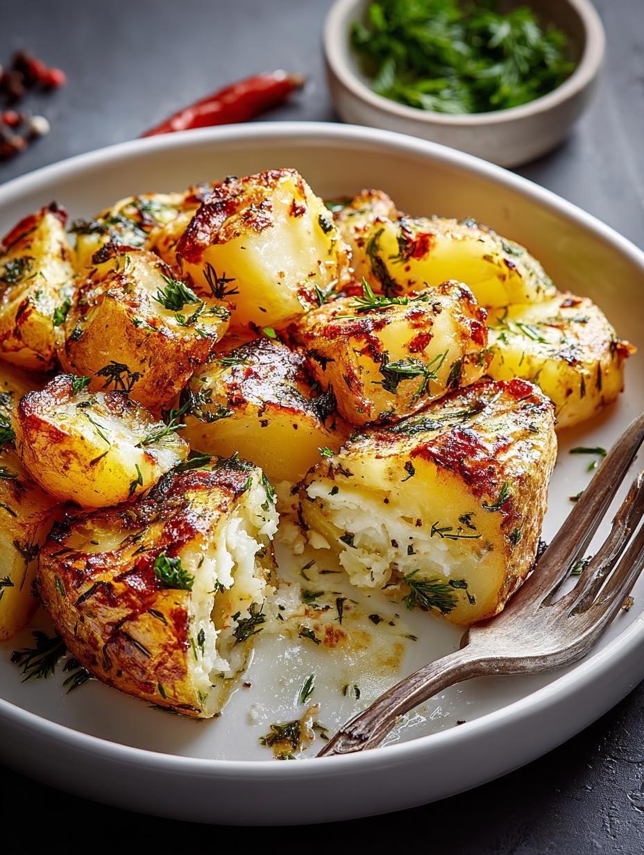 Irresistible Greek Potatoes with Lemon and Garlic 3 Irresistible Greek Potatoes with Lemon and Garlic - Irresistible Greek Potatoes with - additional detail
