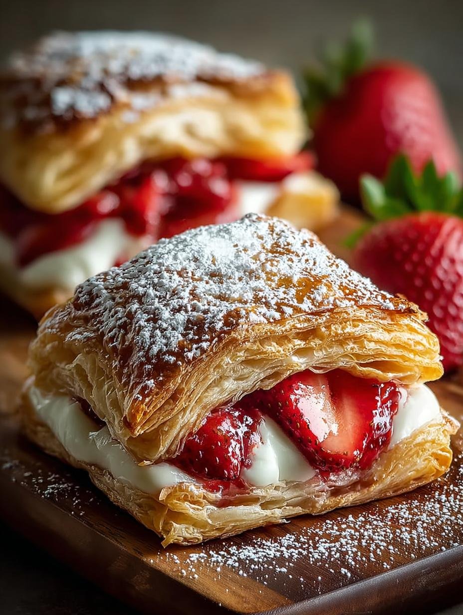 Strawberry Flaky Puffs Sweet: 8 Irresistible Treats to Savor 3 Strawberry Flaky Puffs Sweet: 8 Irresistible Treats to Savor - Strawberry Flaky Puffs Sweet - additional detail