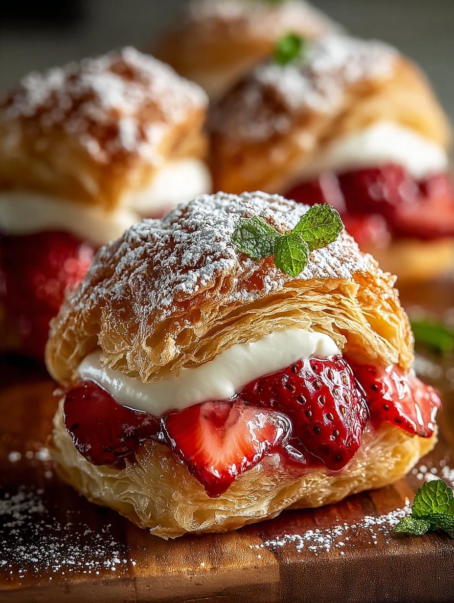 Strawberry Flaky Puffs Sweet: 8 Irresistible Treats to Savor 1 Strawberry Flaky Puffs Sweet