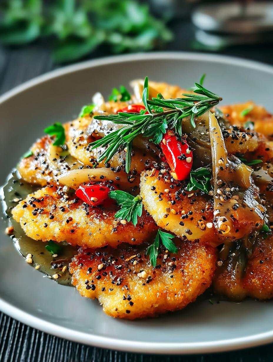 Vegan Crispy Black Pepper Cauliflower Steaks That Wow 1 Vegan Crispy Black Pepper