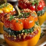 Vegan Jack Lantern Peppers