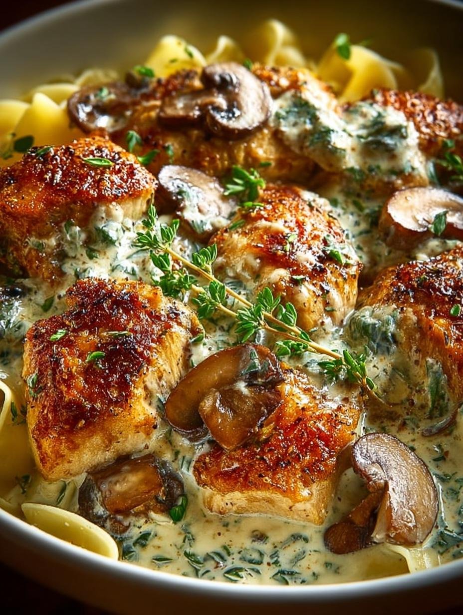 Delicious Baked Chicken Stroganoff for Family Nights 1 Baked Chicken Stroganoff
