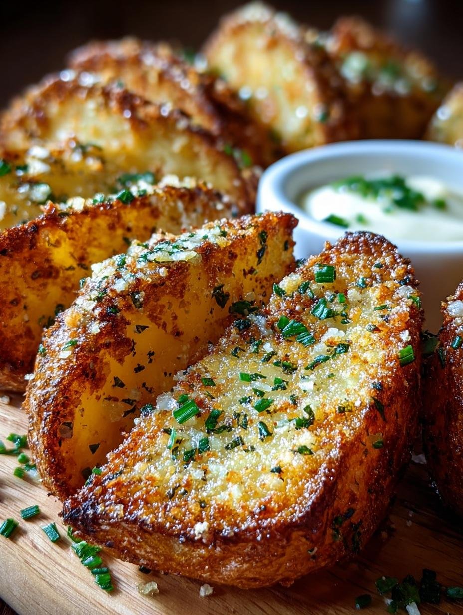 Crispy Baked Garlic Parmesan Potato Wedges Recipe 2 Crispy Baked Garlic Parmesan Potato Wedges Recipe - Baked Garlic Parmesan Potato - main visual representation