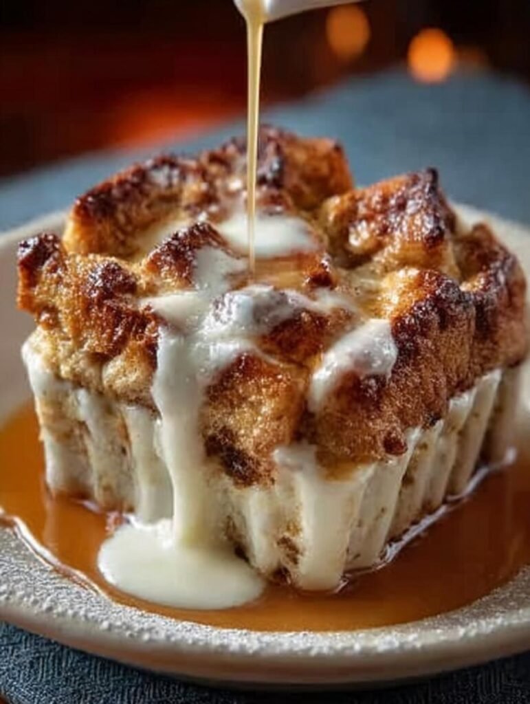 Bread Pudding with Vanilla