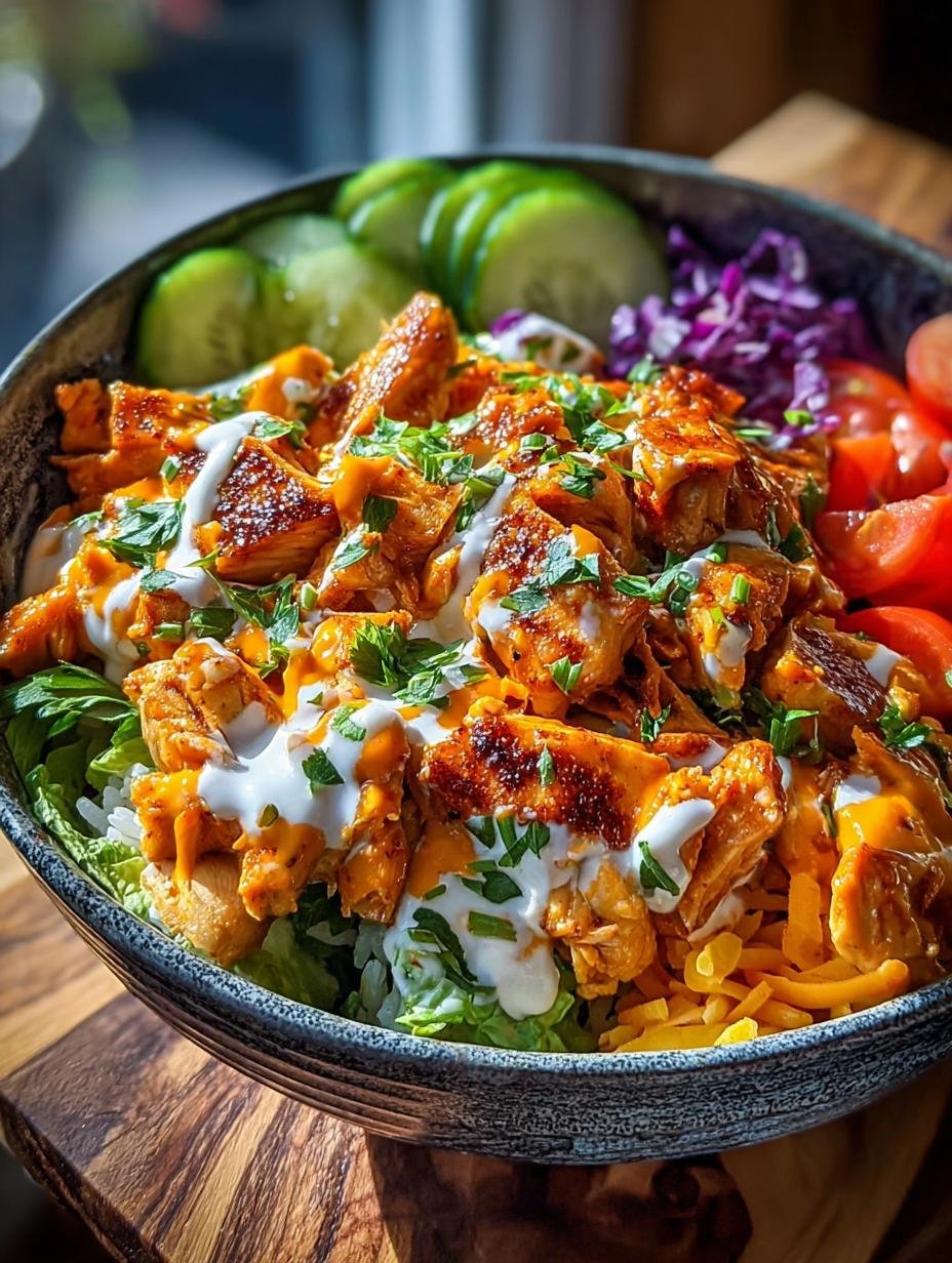 Buffalo Chicken Bowl: 5 Reasons to Love This Spicy Meal 3 Buffalo Chicken Bowl: 5 Reasons to Love This Spicy Meal - Buffalo Chicken Bowl - additional detail