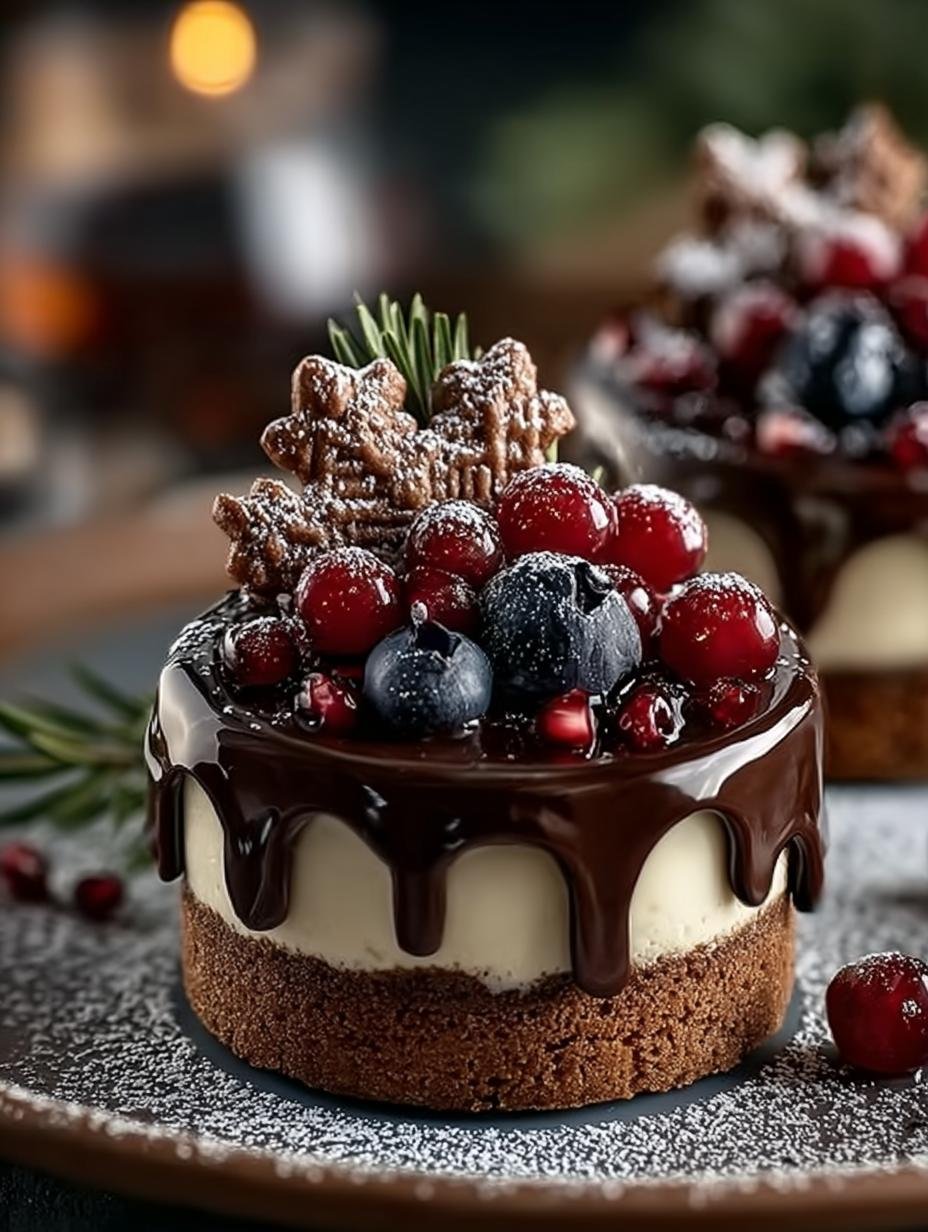 Chocolate Ganache with Festive Toppings for Celebrations 3 Chocolate Ganache with Festive Toppings for Celebrations - Chocolate Ganache with Festive - additional detail