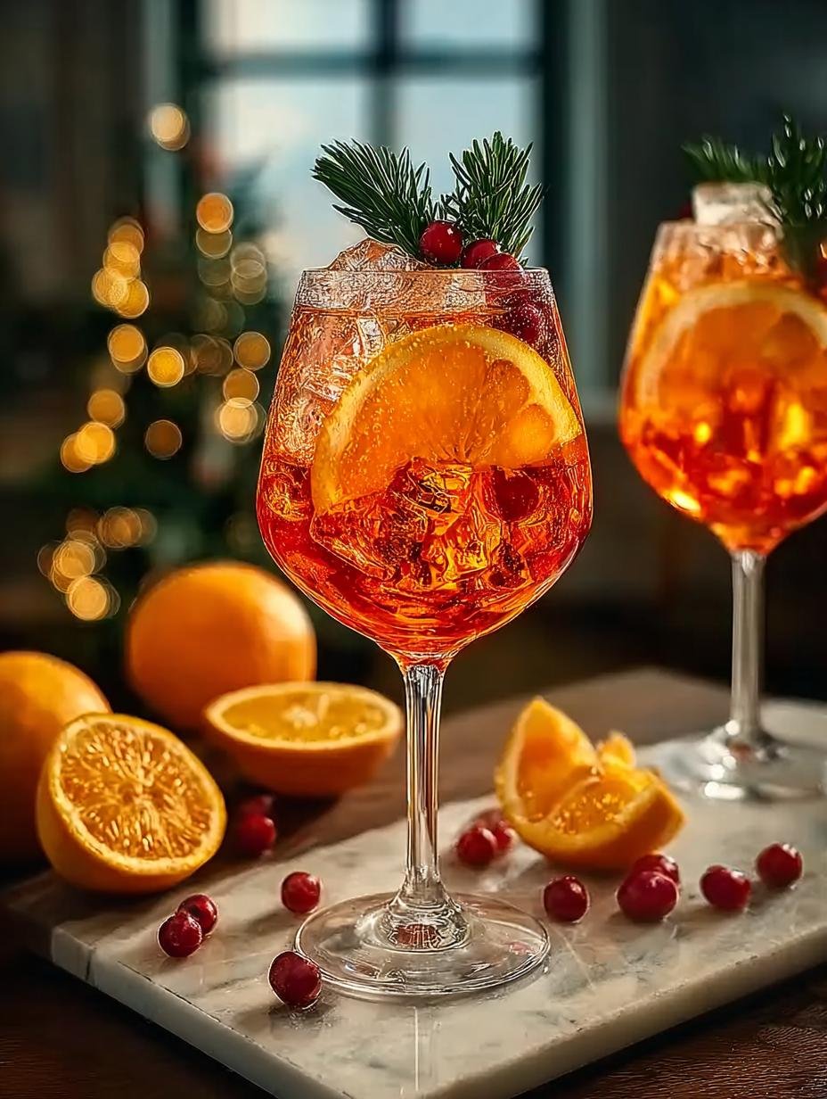 Christmas Aperol Spritz: 5 Festive Variations to Try 1 Christmas Aperol Spritz