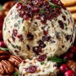 Cranberry Pecan Cheese Ball: 5 Amazing Serving Ideas 4 Cranberry Pecan Cheese Ball