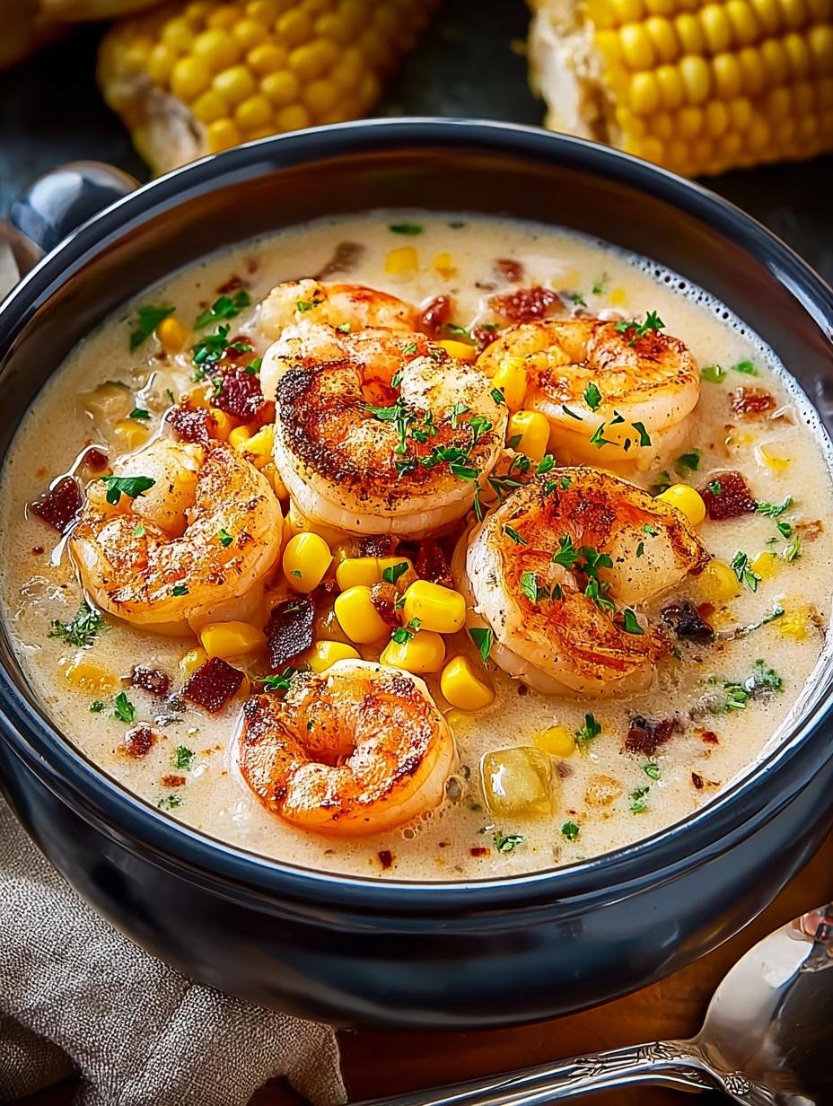 Creamy Shrimp Corn Chowder: 5 Secrets for Comforting Flavor 1 Creamy Shrimp Corn Chowder