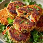 Crispy Quinoa Patties: 6 Irresistible Meatless Delights 4 Crispy Quinoa Patties