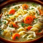 Crockpot Chicken Noodle Soup