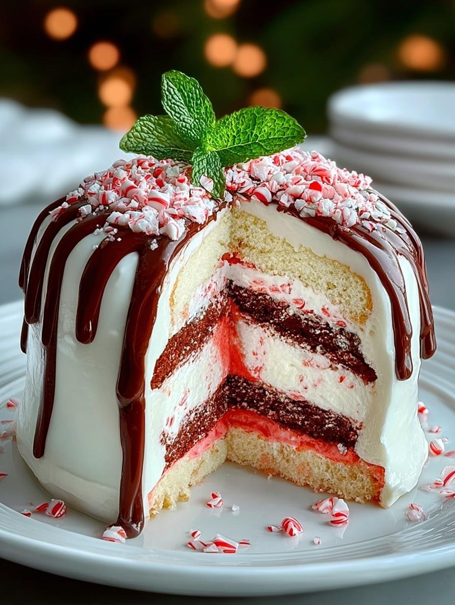 Delightful Christmas Peppermint Cake for Celebrations 3 Delightful Christmas Peppermint Cake for Celebrations - Delightful Christmas Peppermint Cake - additional detail