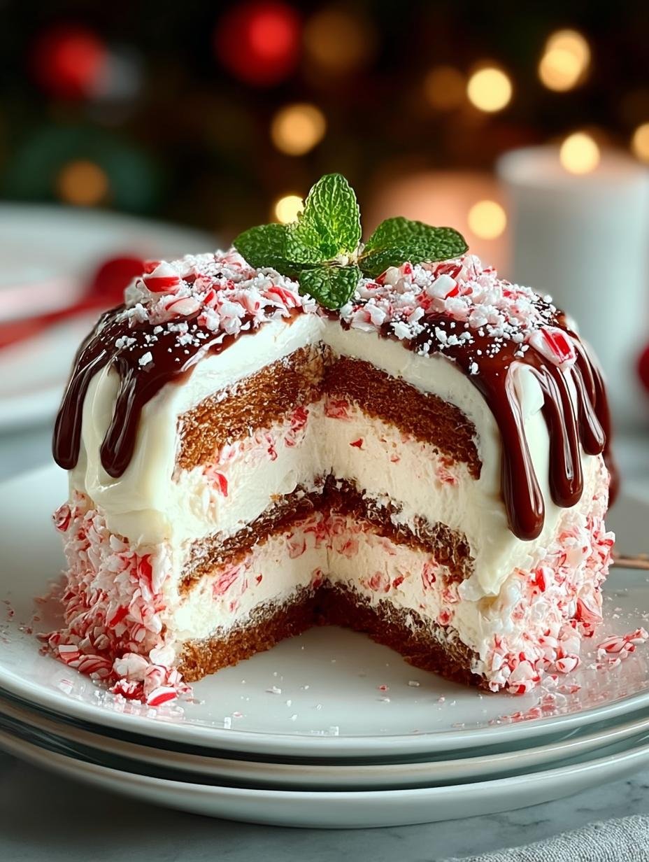 Delightful Christmas Peppermint Cake for Celebrations 1 Delightful Christmas Peppermint Cake