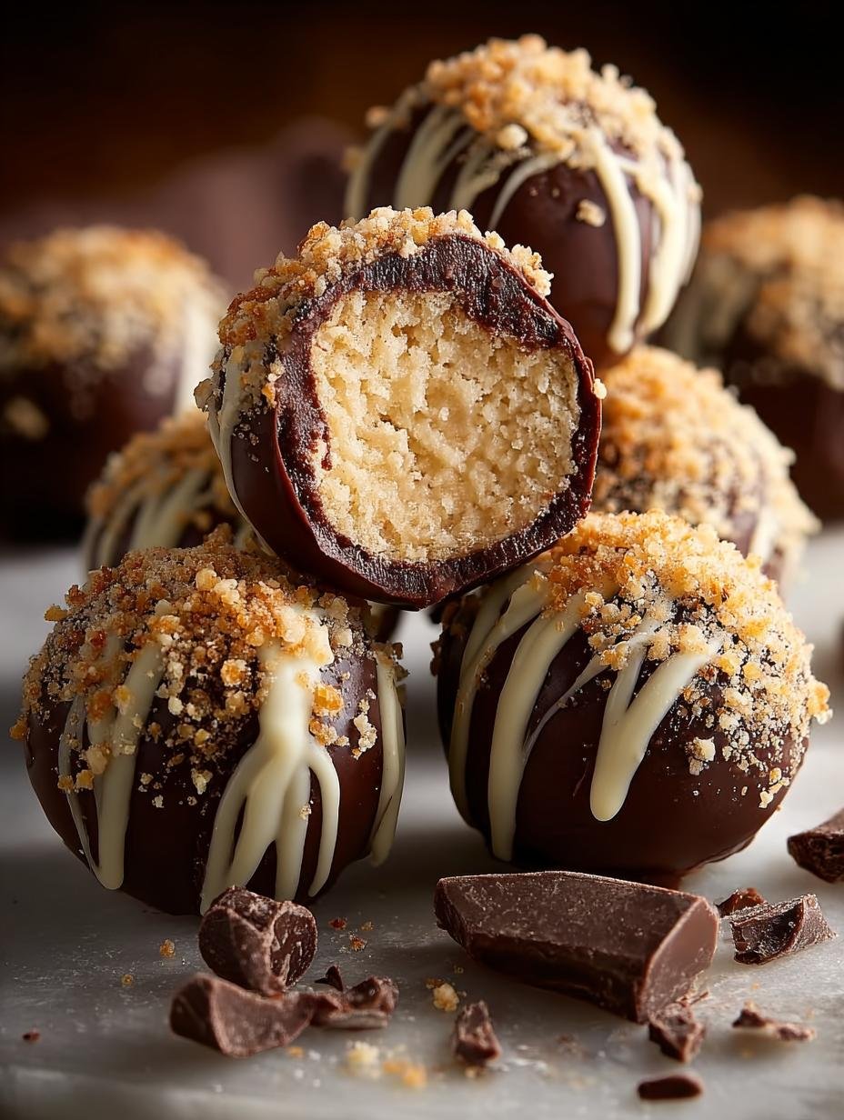 Eggnog Chocolate Truffles: 5 Irresistible Holiday Treats - Eggnog Chocolate Truffles - main visual representation