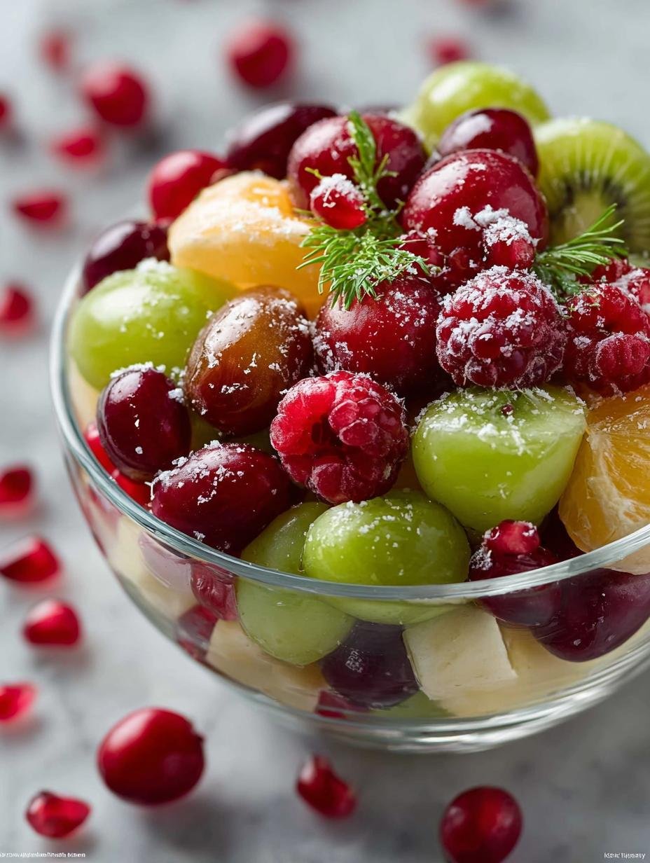 Festive Fruit Salad with Honey Lime Dressing Recipe 1 Festive Fruit Salad with
