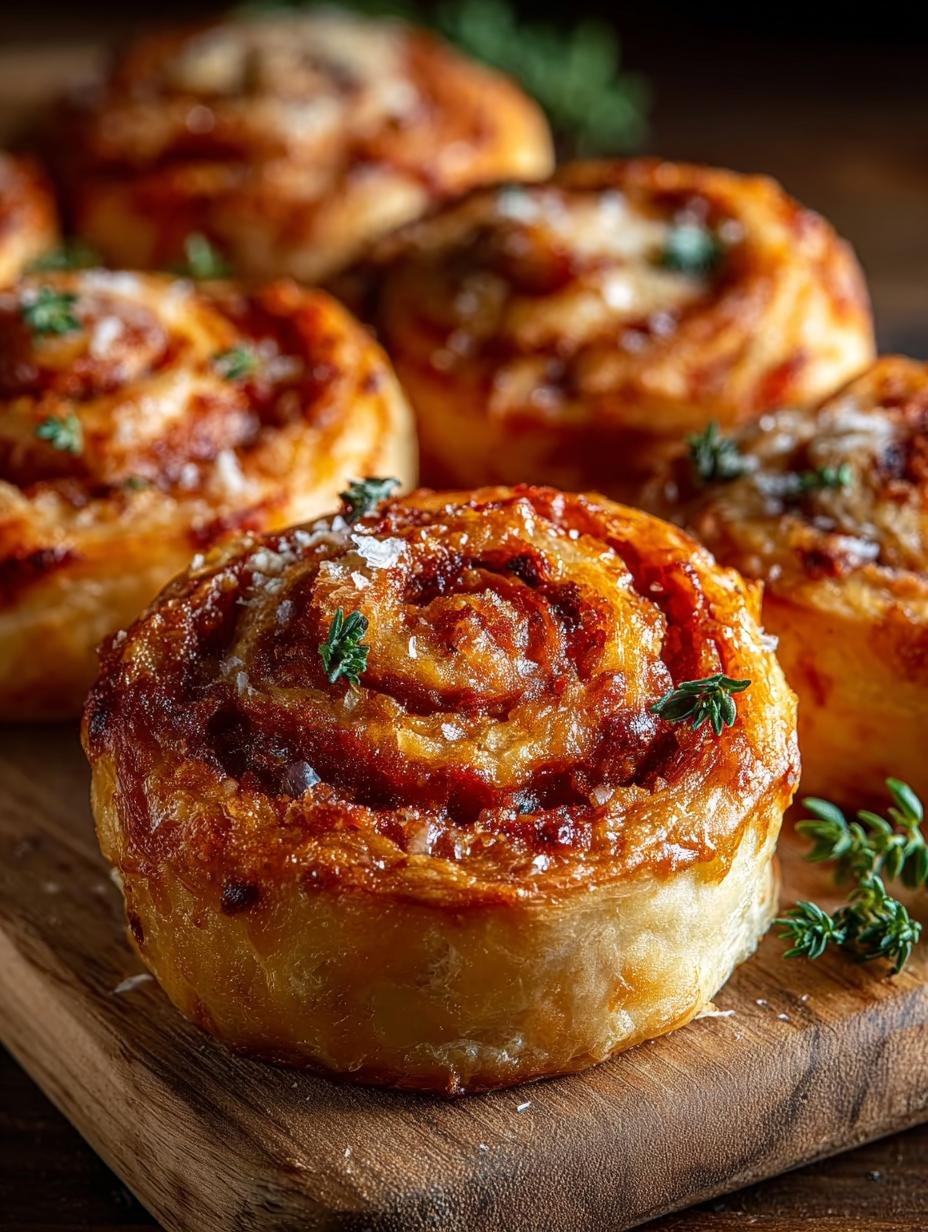 Flaky Pepperoni Pizza Rolls: 12 Crispy Delights - Flaky Pepperoni Pizza Rolls - additional detail