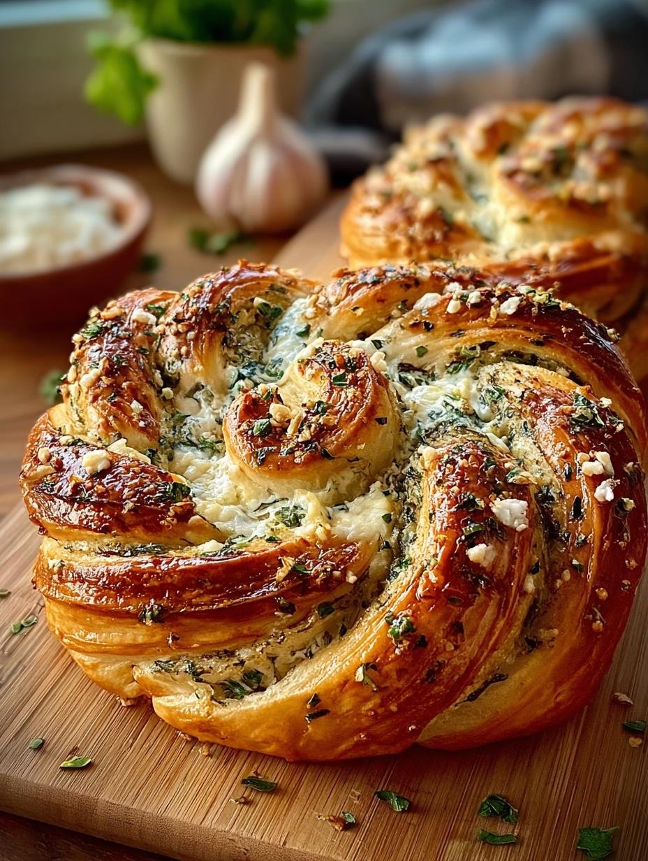 Garlic Herb Cheese Swirl: 7 Savory Steps to Delight 3 Garlic Herb Cheese Swirl: 7 Savory Steps to Delight - Garlic Herb Cheese Swirl - additional detail