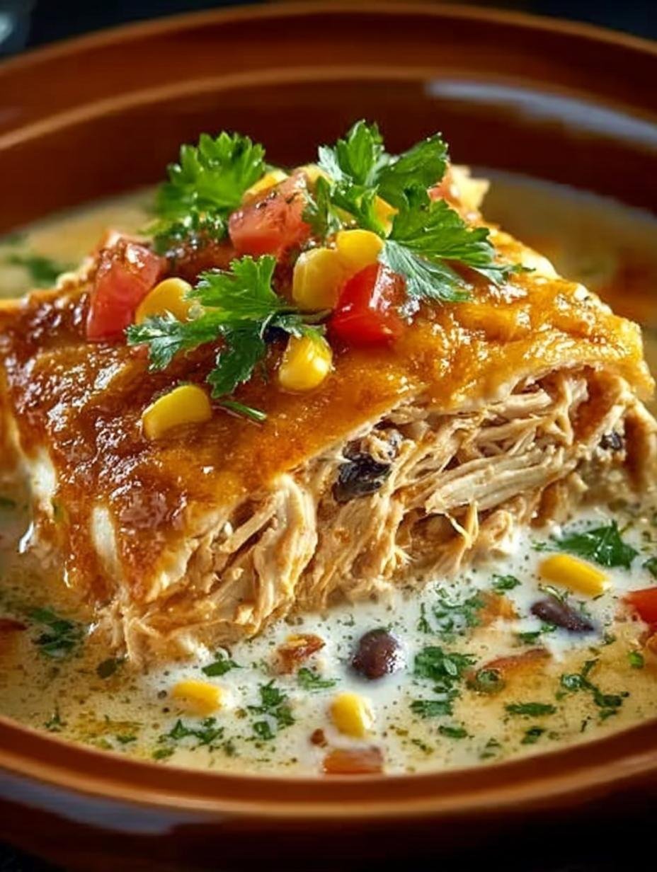Hearty Crockpot Chicken Tortilla: A Comforting Delight - Hearty Crockpot Chicken Tortilla - main visual representation